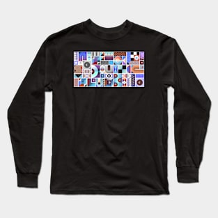 abstract pattern Long Sleeve T-Shirt